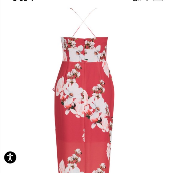City chic lotus maxi dress in red size 16 - Picture 4 of 4